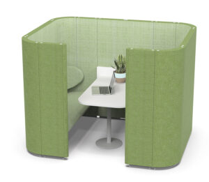 Lande kantoormeubelen Den Haag akoestiek werkplek Heering Office