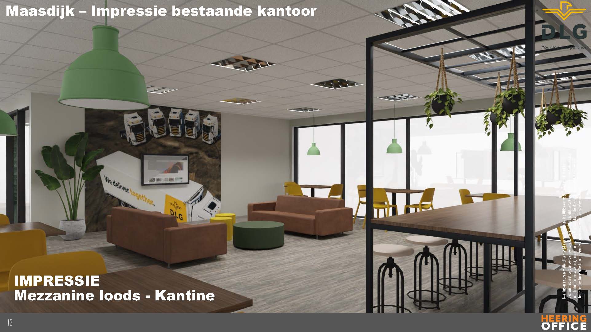 Visuals project DLG bij Heering Office Den Haag