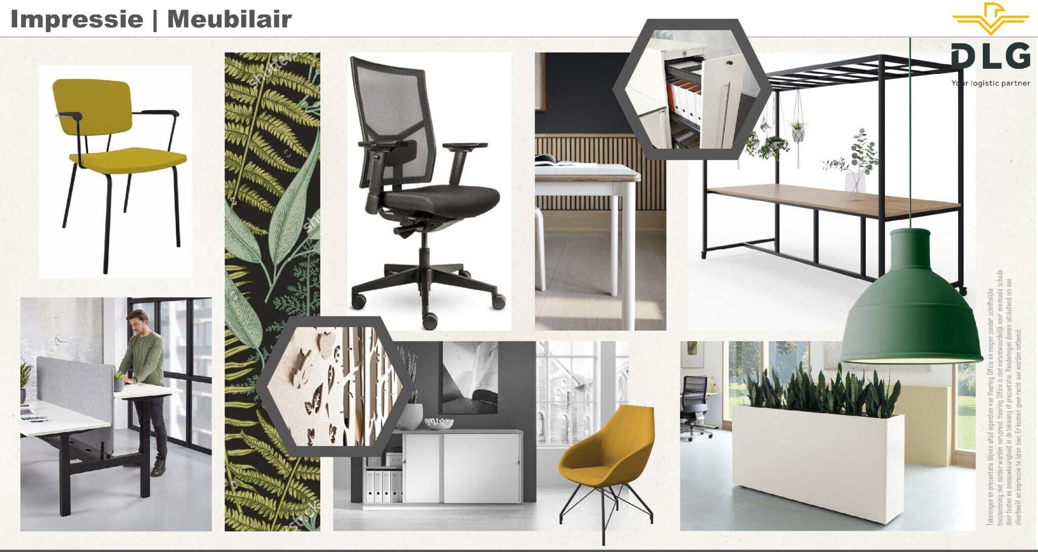 Presentatie meubilair DLG bij Vingerling en Heering