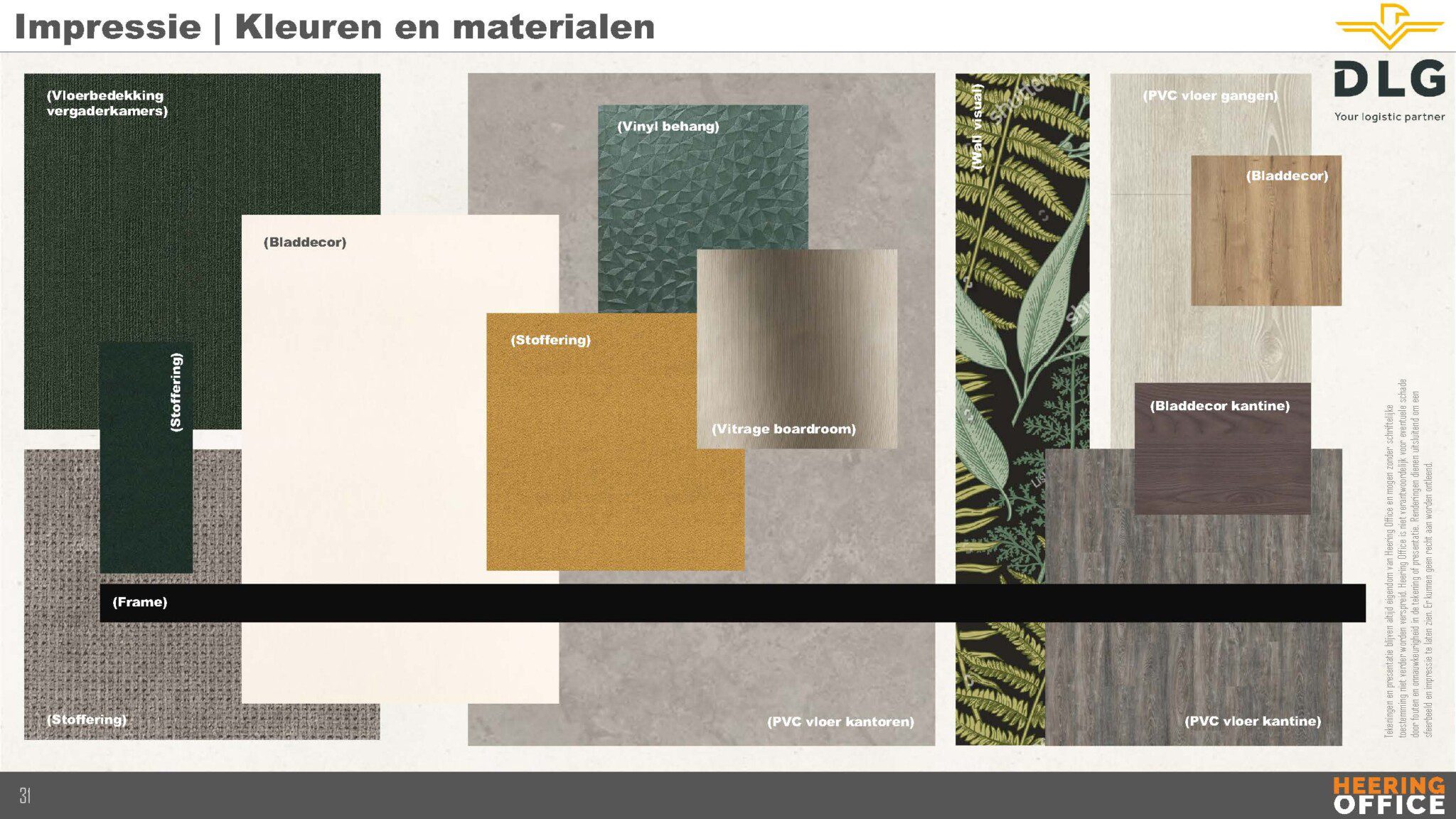 Kleurenpresentatie DLG bij Heering Office Den Haag