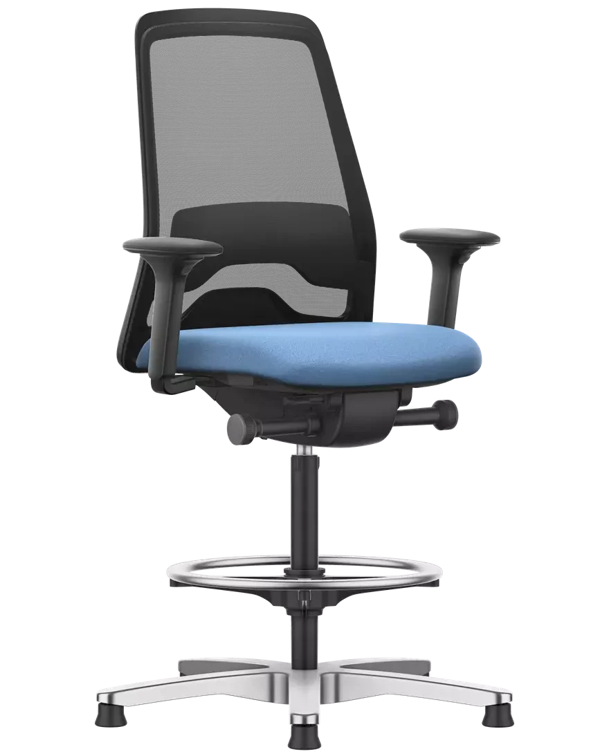 Baliestoel of loketstoel Interstuhl bij Vingerling Kantoor Naaldwijk Westland