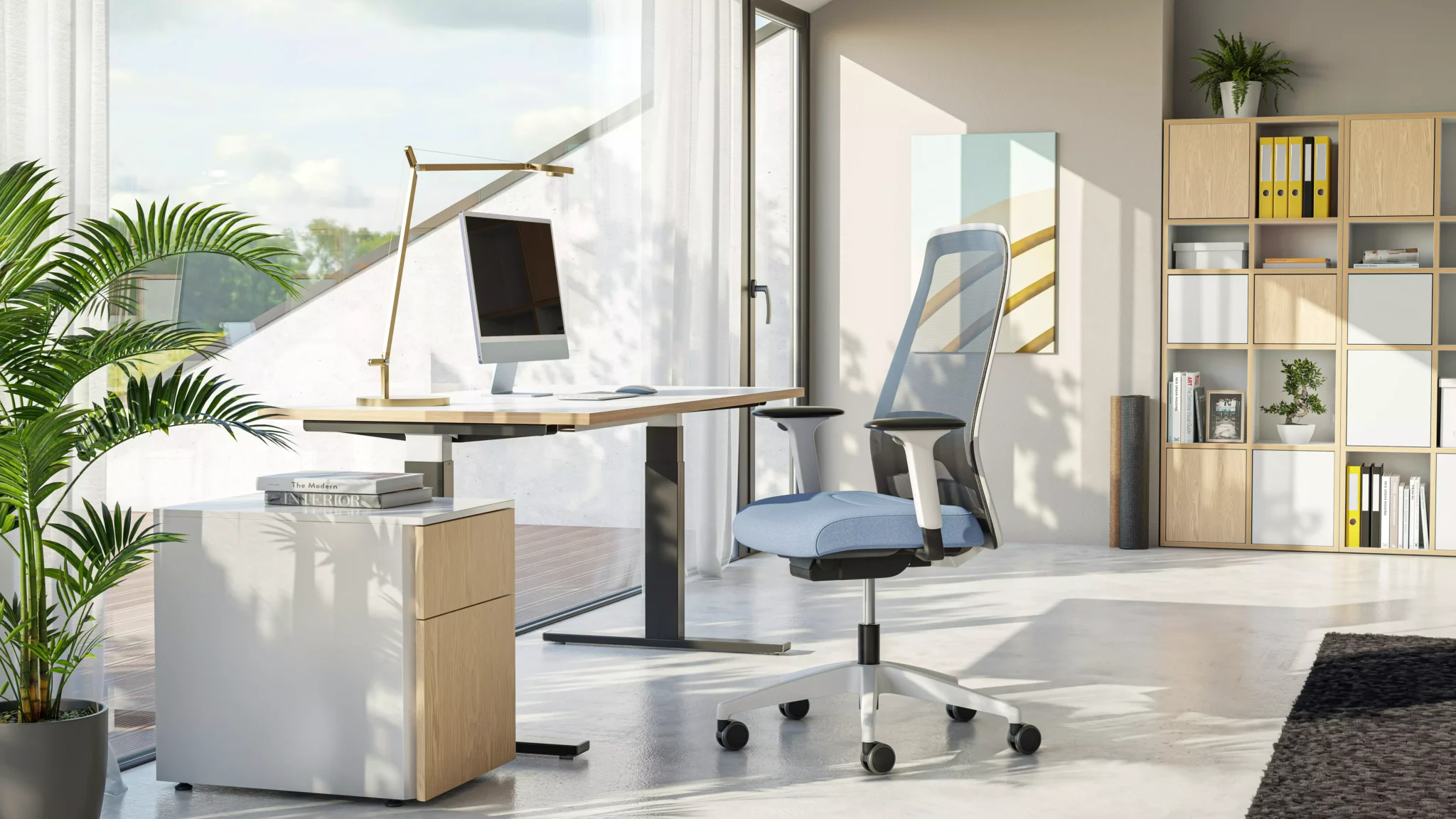 Thuiswerkstoel Interstuhl Every bij Vingerling Kantoor Naaldwijk Westland