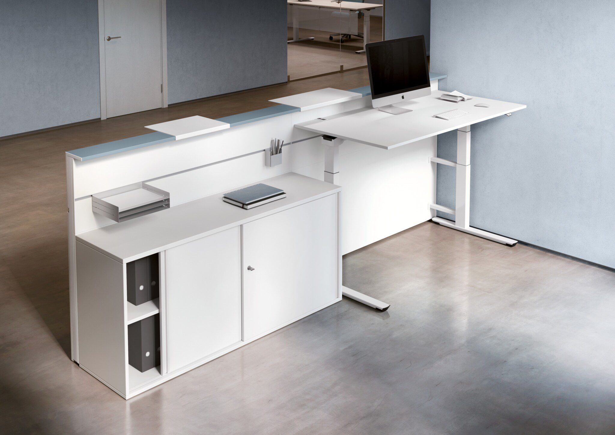 Palmberg ontvangstmeubilair bij Vingerling Kantoor Naaldwijk Westland