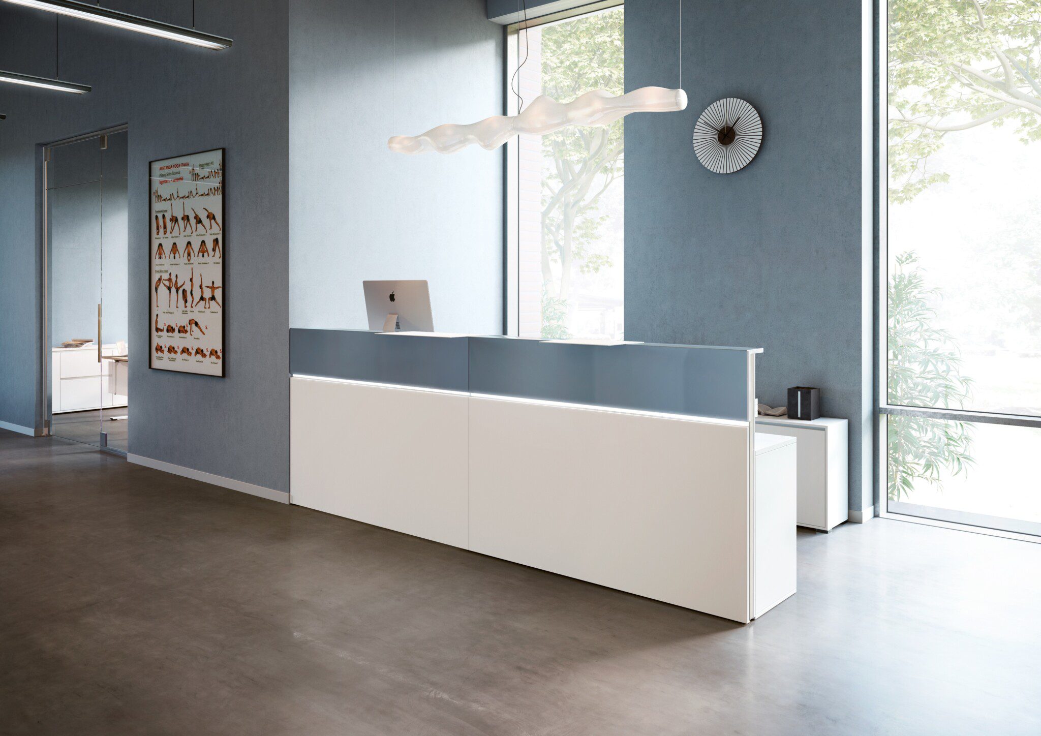 Palmberg ontvangstmeubilair bij Vingerling Kantoor Naaldwijk Westland