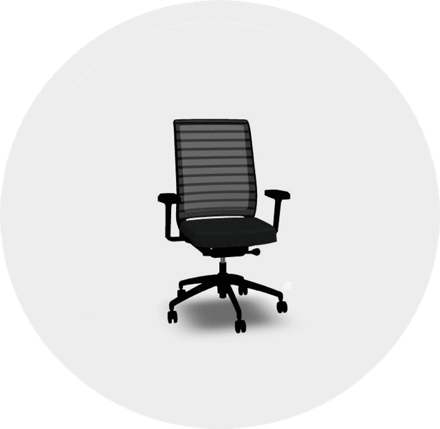 Hero bureaustoel bij Vingerling Kantoor Naaldwijk